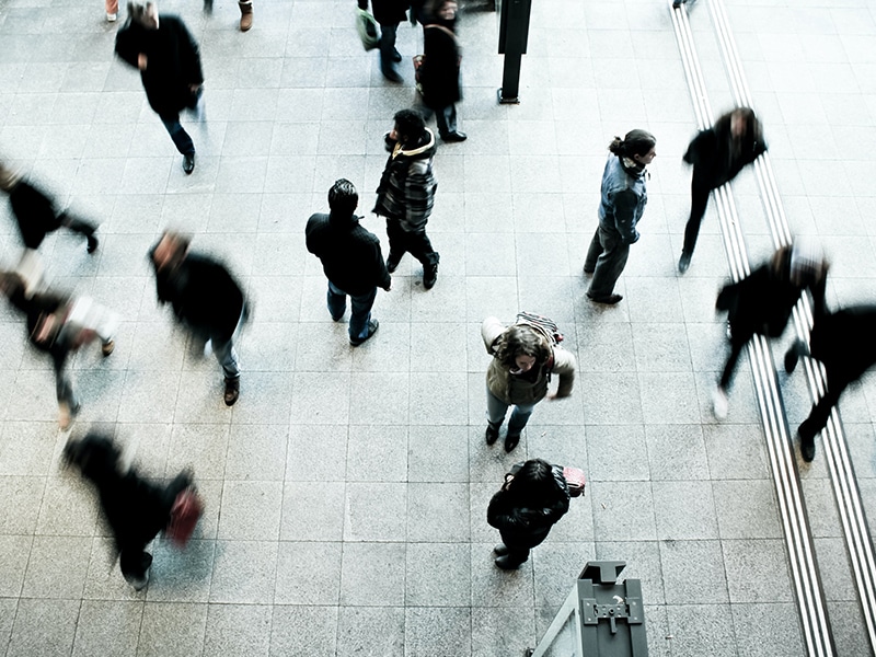 Daten zur anwesenheit und bewegung von personen